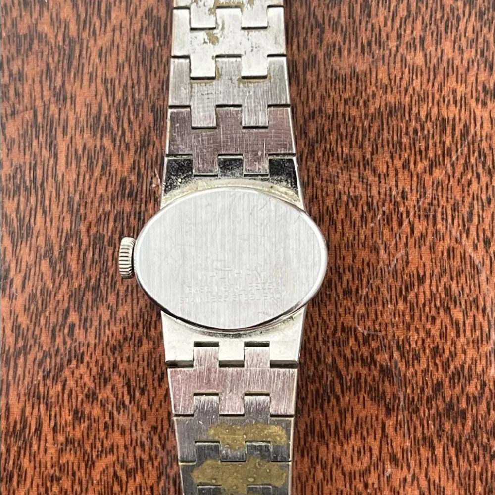 Vintage Waltham Ladies Stainless Steel Watch NOT WORKING